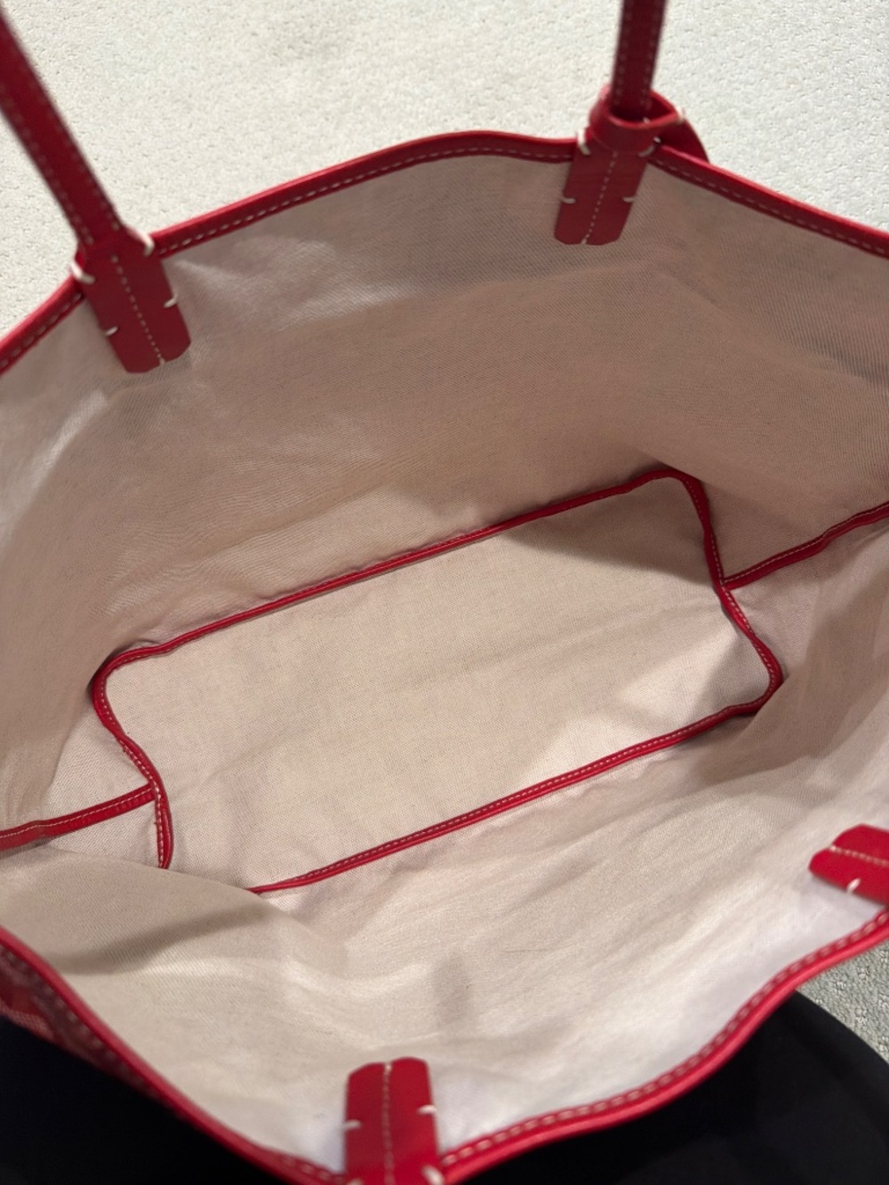 Goyard St Louis PM Tote Bag Red - Picture 9 of 12